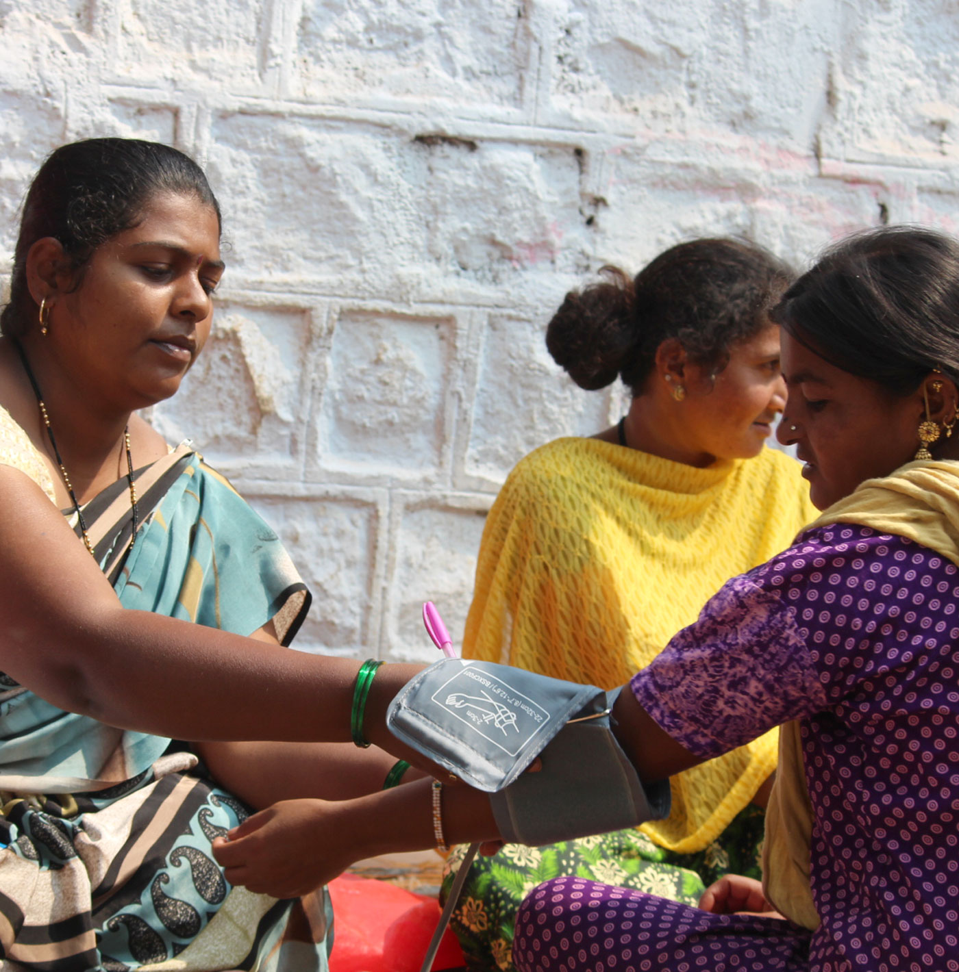 NCD Project | Health checkups during CRP (community resource person) reviews, India, 16.03.2021 |© FIND & MYRADA/Shivram Manthena