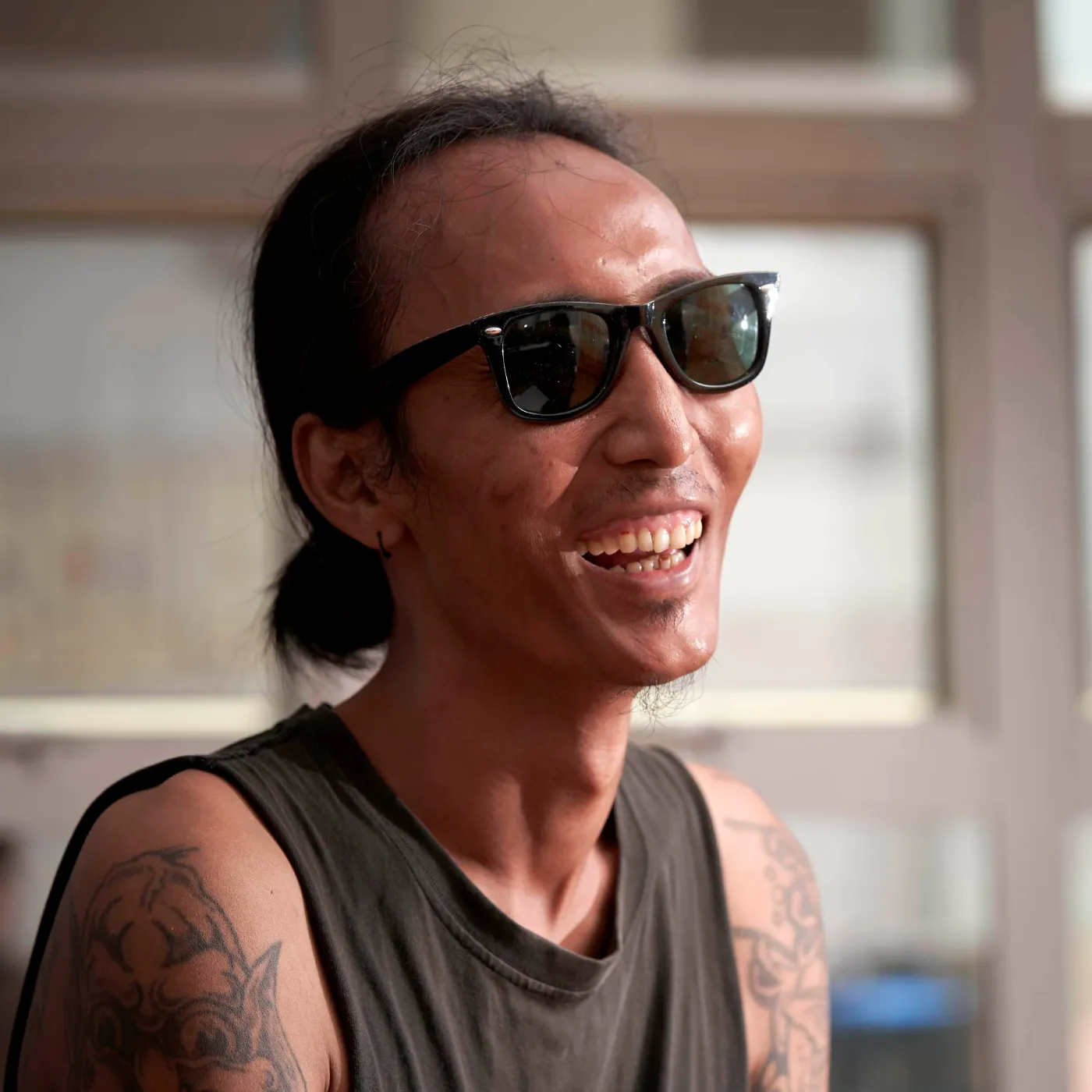 Aung Kyaw, a beneficiary of the CT2 study. © FIND / Kyaw Win Hlaing